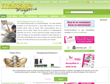 Tablet Screenshot of massage-magazine.nl